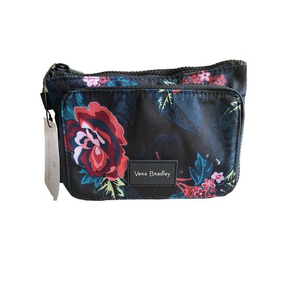 Vera Bradley NWT ReActive Compact Organizer Rose‎ Foliage - Picture 1 of 6